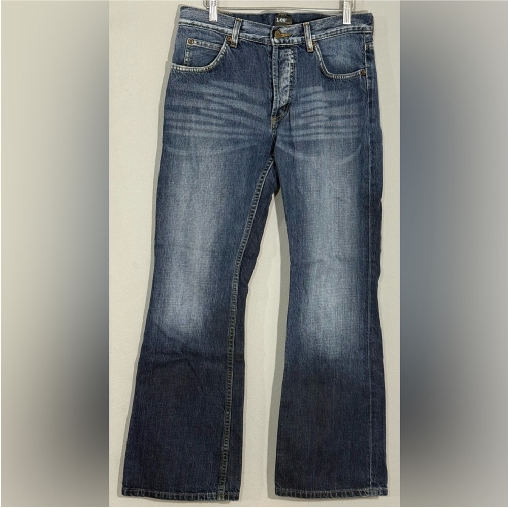 Lee men’s Dark Blue Flare Jeans